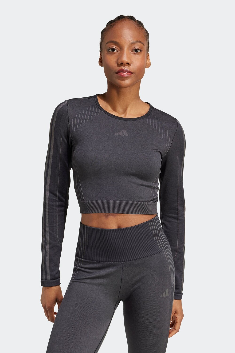 Трикотажная футболка с длинным рукавом Adidas, черный
Трикотажная футболка с длинным рукавом Adidas, черный