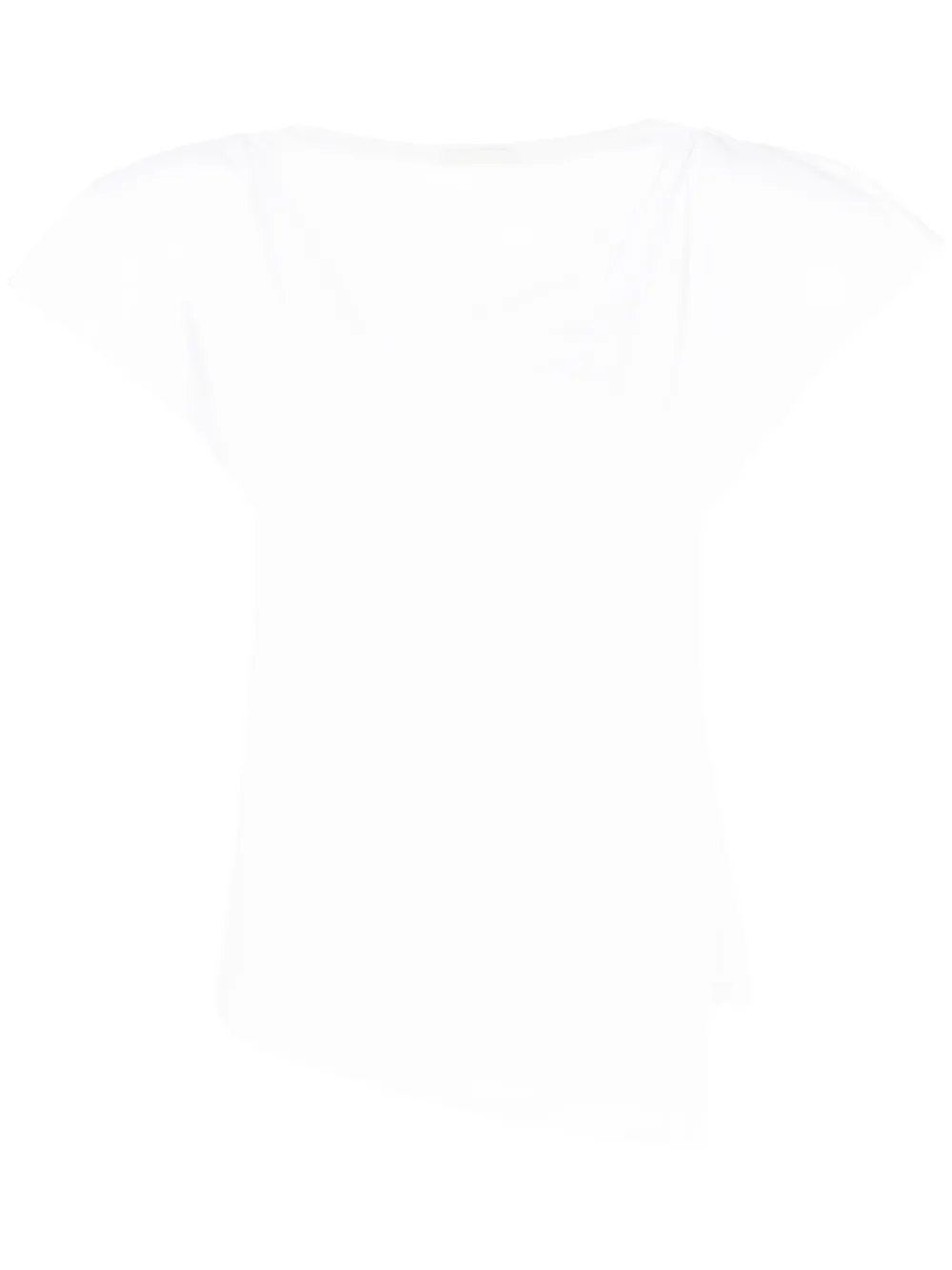 Футболка Sebani асимметричного кроя ISABEL MARANT, белый 
Футболка Sebani асимметричного кроя ISABEL MARANT, белый