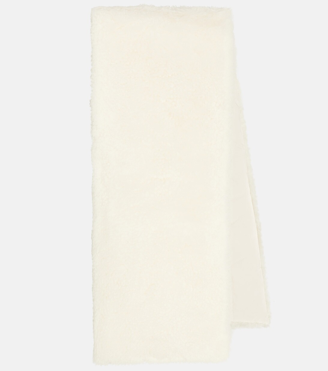 Утепленный шарф из овчины Yves Salomon, белый
Утепленный шарф из овчины Yves Salomon, белый