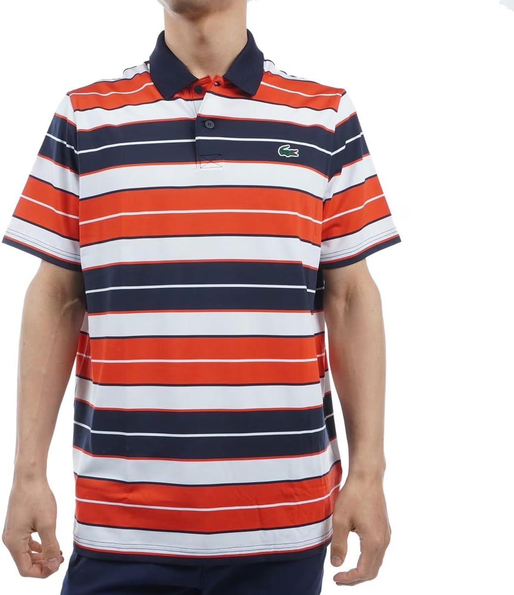 Мужская поло-рубашка LACOSTE Ultra-Dry в разноцветную полоску Защита от УФ-излучения UPF50+
Мужская поло-рубашка LACOSTE Ultra-Dry в разноцветную полоску Защита от УФ-излучения UPF50+