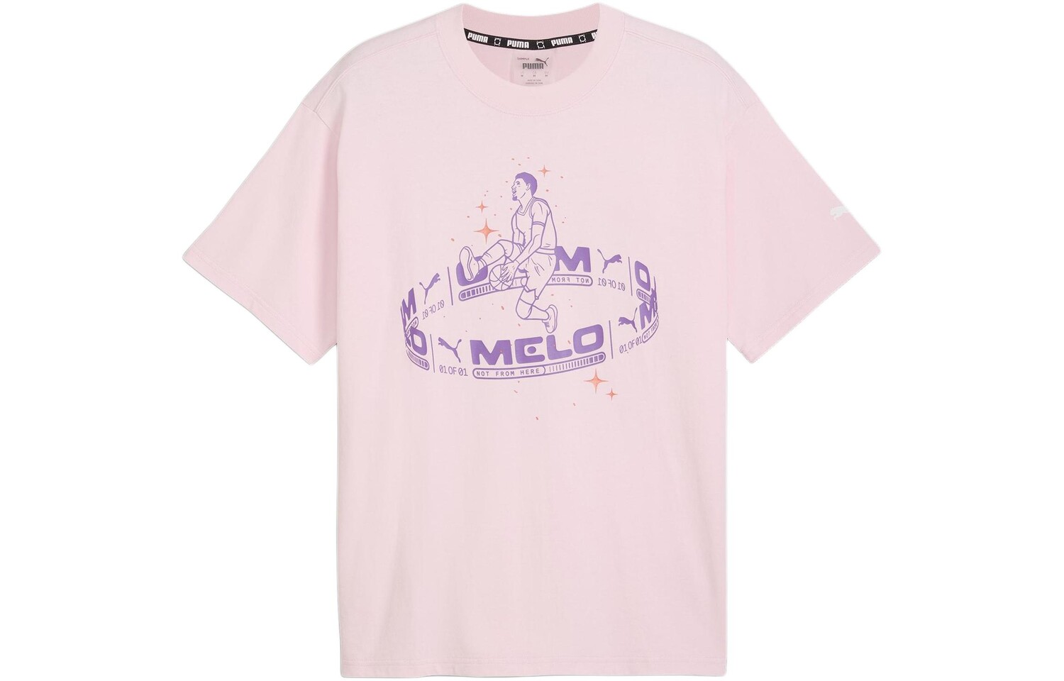 Футболка унисекс розовая Puma, розовый
Футболка унисекс розовая Puma, розовый