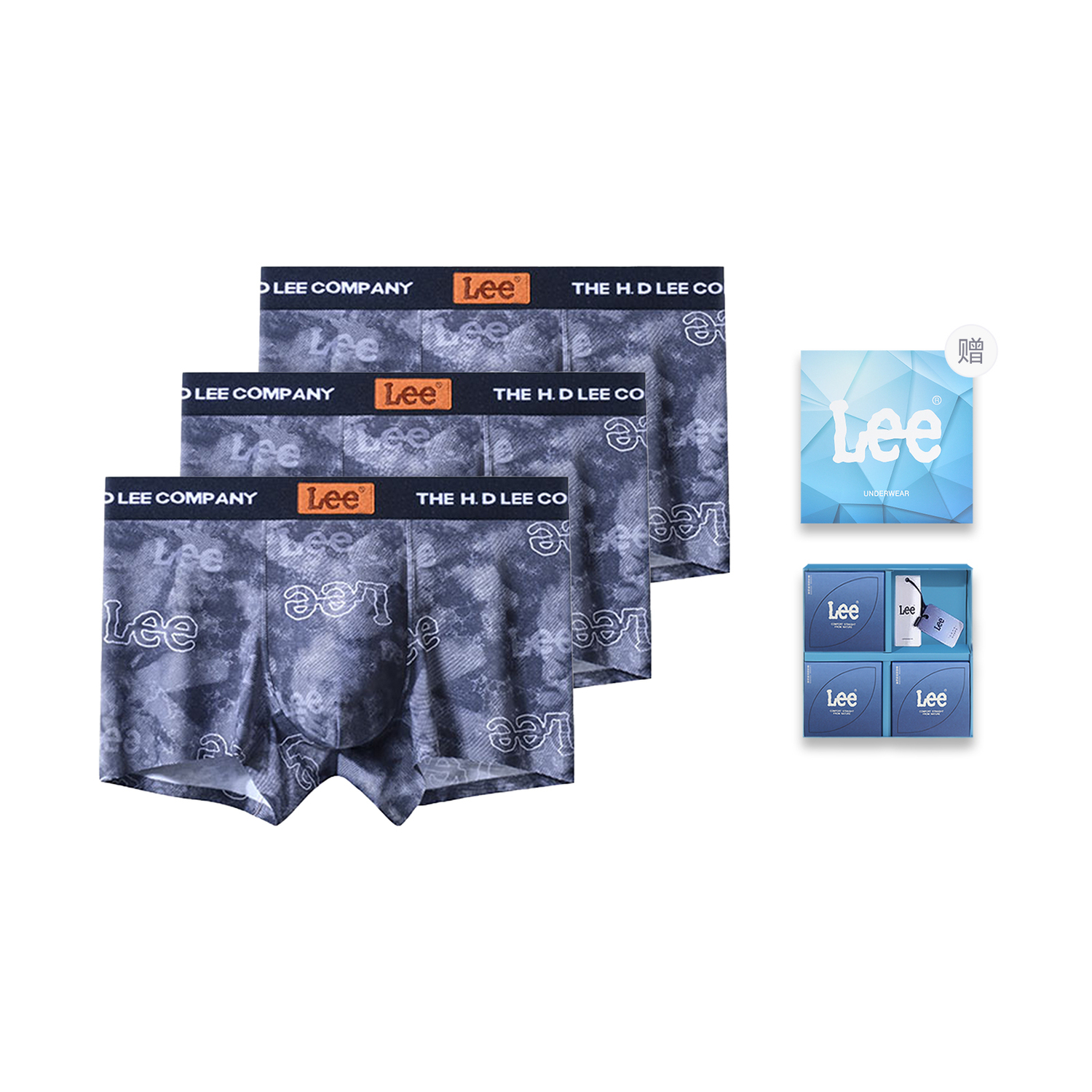 Lee Sunset 5.0 подарочный набор мужского белья 3 шт
Lee Sunset 5.0 подарочный набор мужского белья 3 шт
