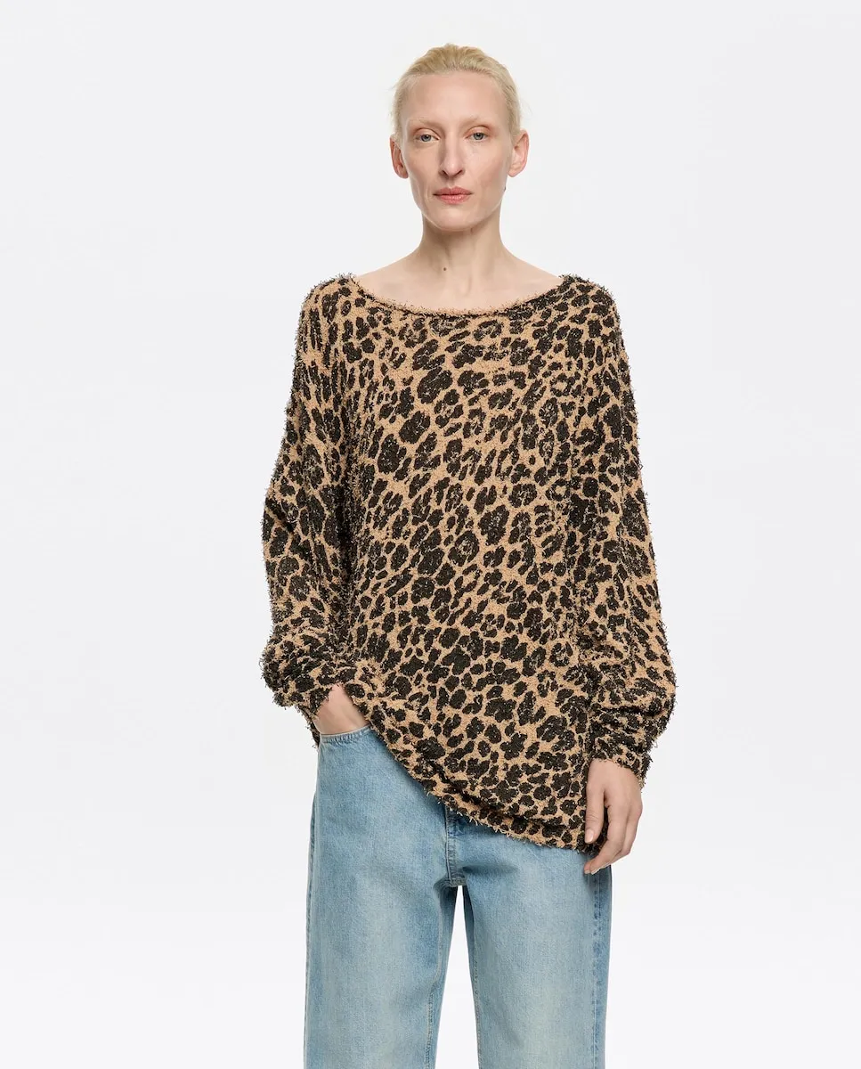 Женский свитер с набивным рисунком Bimba y Lola, цвет Natural
Женский свитер с набивным рисунком Bimba y Lola, цвет Natural