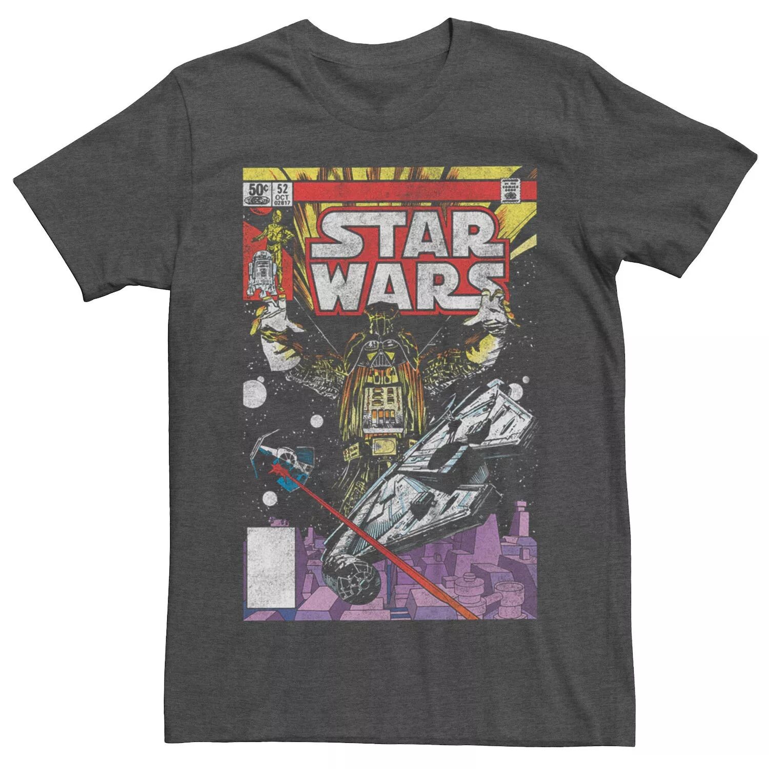 Мужская футболка с рисунком в стиле комиксов «Звездные войны» Licensed Character
Мужская футболка с рисунком в стиле комиксов «Звездные войны» Licensed Character