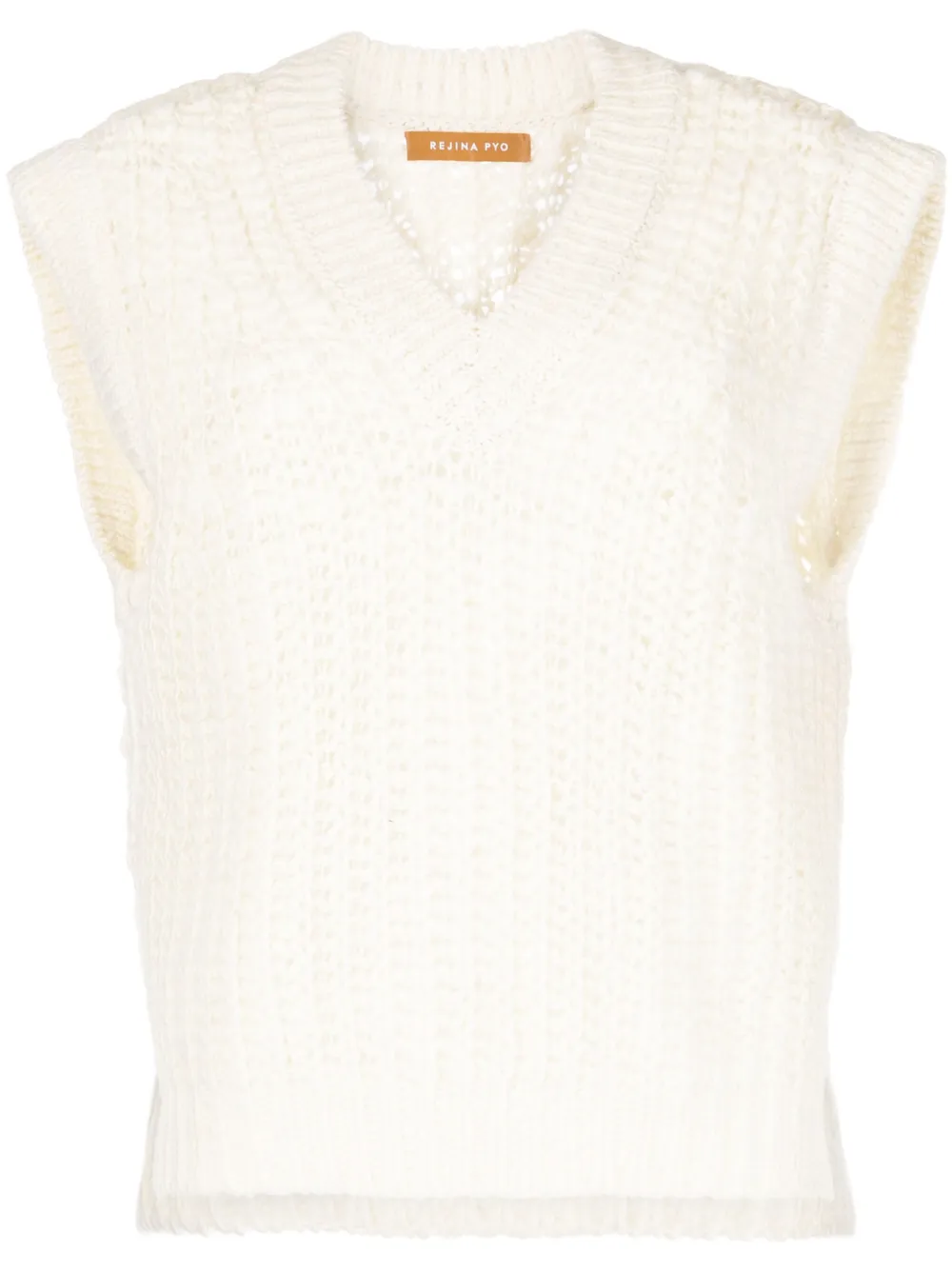 Шерстяной топ Dan в рубчик Rejina Pyo, белый
Шерстяной топ Dan в рубчик Rejina Pyo, белый