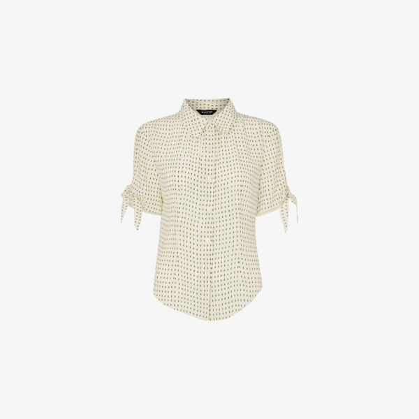 Рубашка Whistles с манжетами, мультиколор
Рубашка Whistles с манжетами, мультиколор