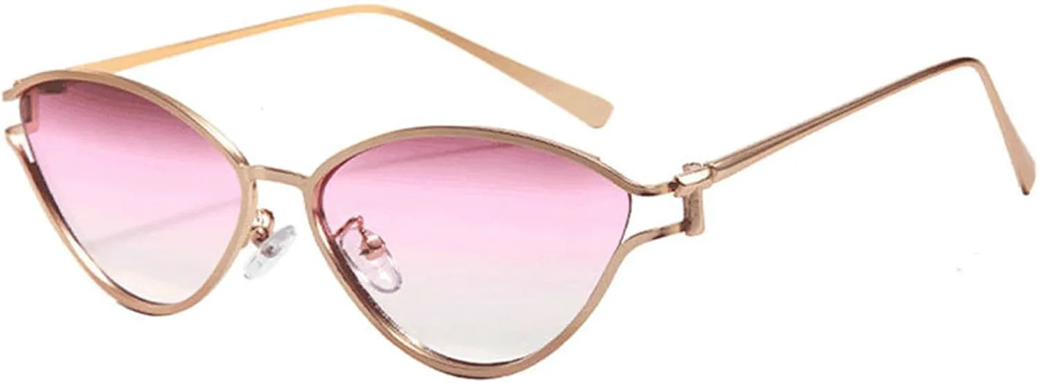 Солнцезащитные очки COTIA Fashion Cat Eye для женщин и мужчин, винтажная овальная металлическая оправа, уникальный стиль, крутые солнцезащитные очки, Pink
Солнцезащитные очки COTIA Fashion Cat Eye для женщин и мужчин, винтажная овальная металлическая оправа, уникальный стиль, крутые солнцезащитные очки, Pink