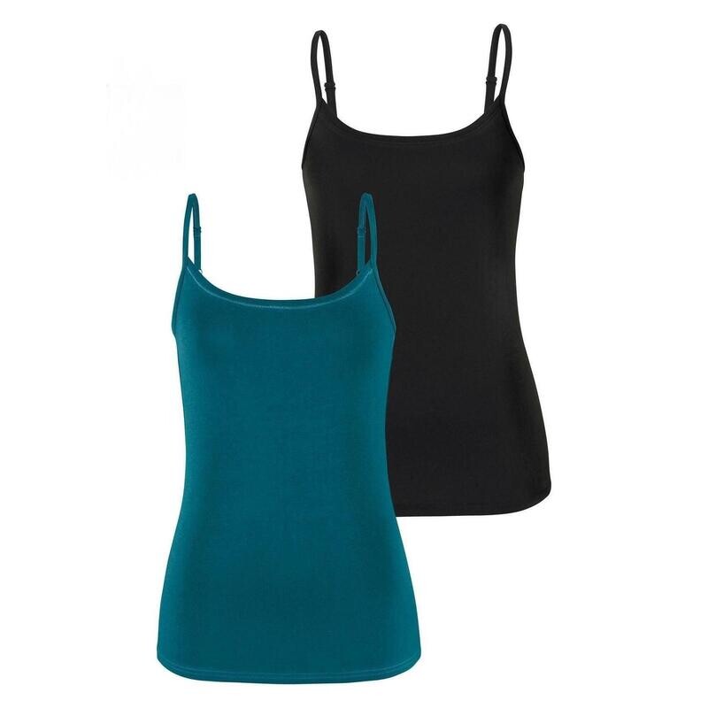 Женский спортивный топ Vivance, синий/черный 
Женский спортивный топ Vivance, синий/черный