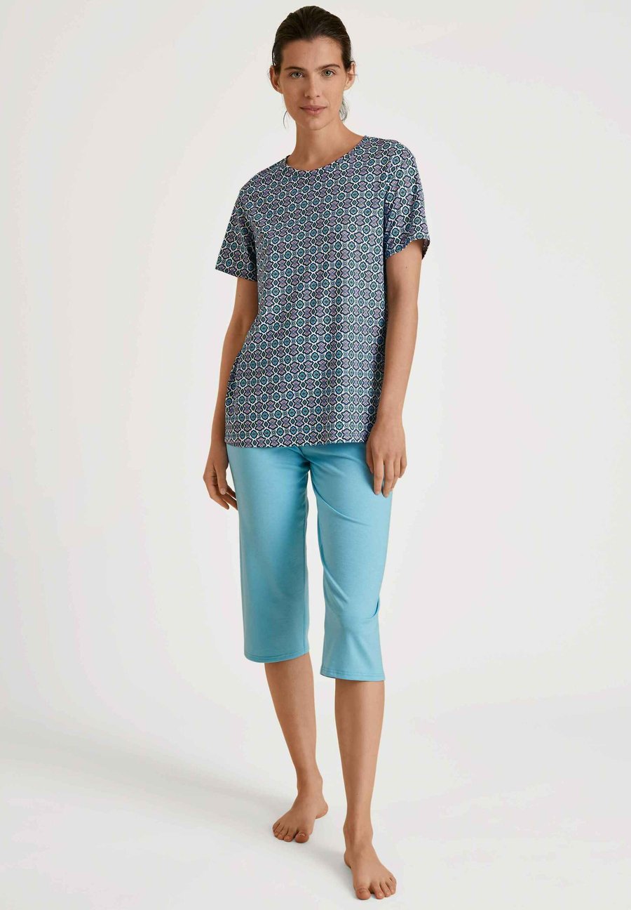Пижамный комплект Calida SPRING NIGHTS, Blue Topaz/Teal
Пижамный комплект Calida SPRING NIGHTS, Blue Topaz/Teal