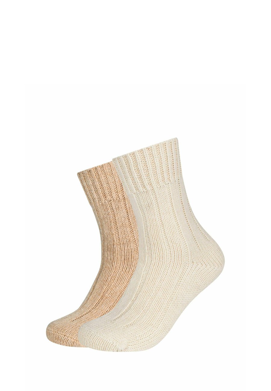 Носки camano COSY 2ER PACK, Egret/Off-White
Носки camano COSY 2ER PACK, Egret/Off-White
