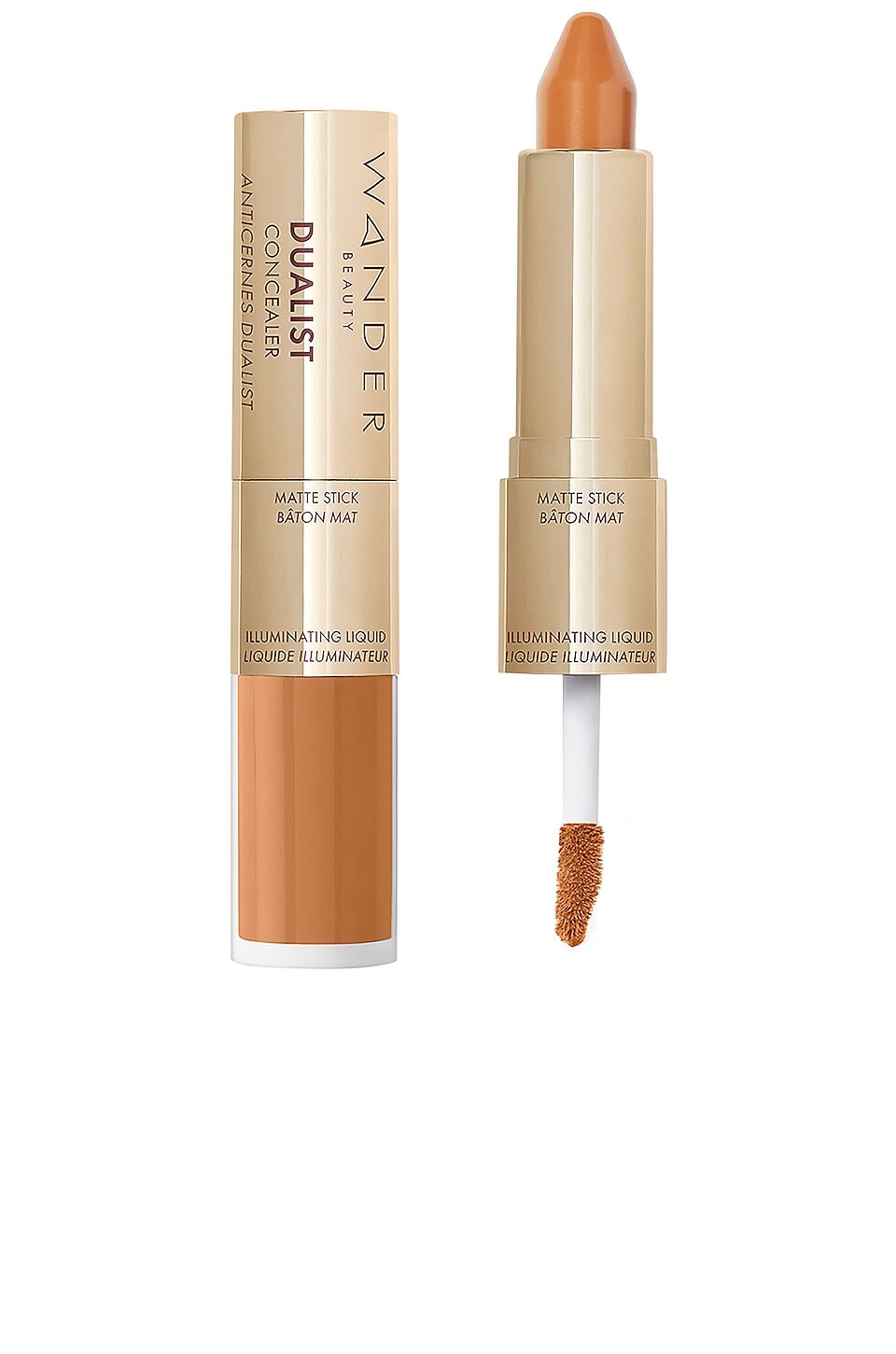 Консилер Wander Beauty Dualist Matte And Illuminating, цвет Golden Rich 
Консилер Wander Beauty Dualist Matte And Illuminating, цвет Golden Rich