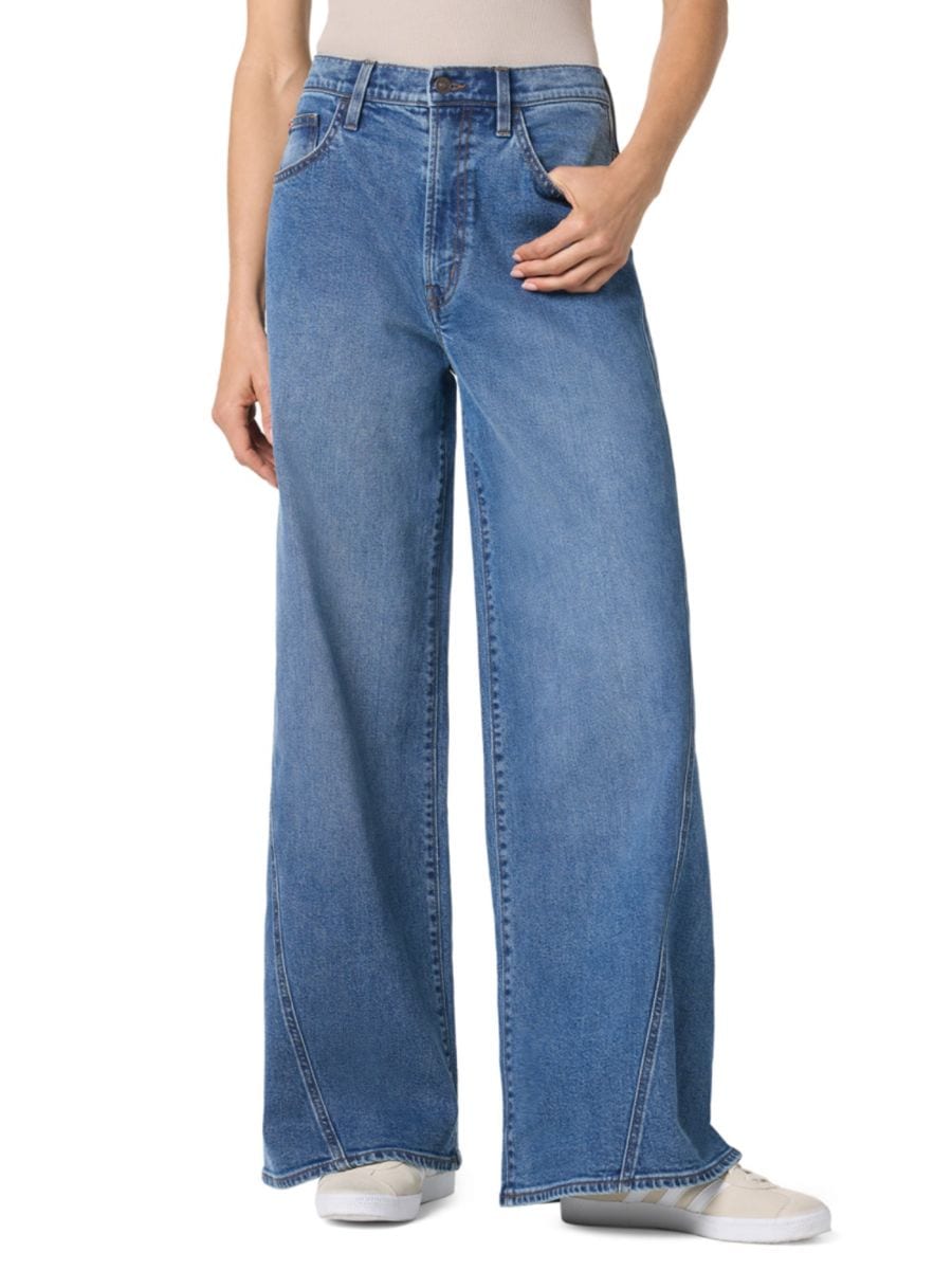 Джинсы Jamie с высокой талией и широкими штанинами и передним швом Hudson Jeans, цвет Emily
Джинсы Jamie с высокой талией и широкими штанинами и передним швом Hudson Jeans, цвет Emily