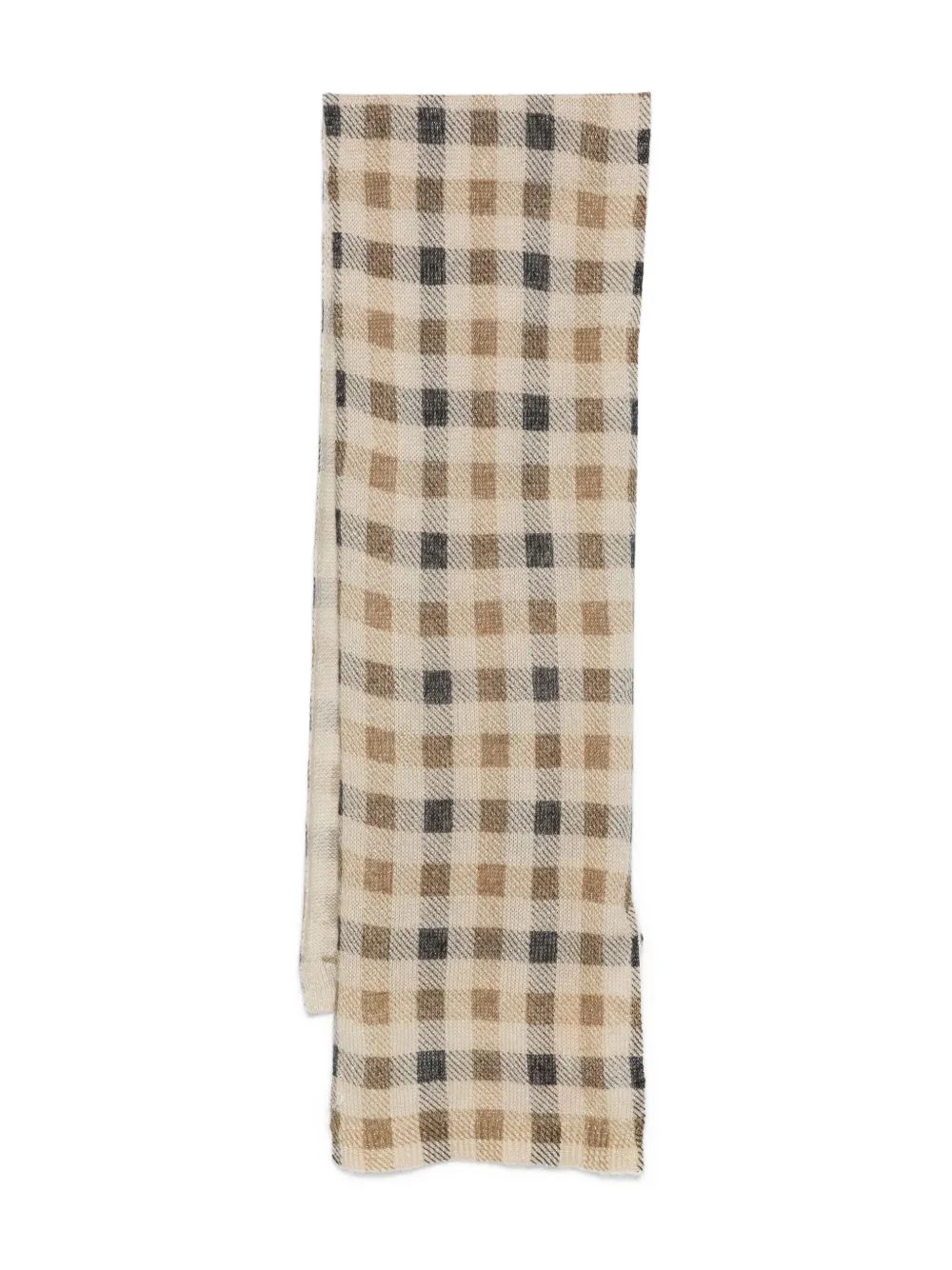 Шарф в клетку Twinset, нейтральный
Шарф в клетку Twinset, нейтральный