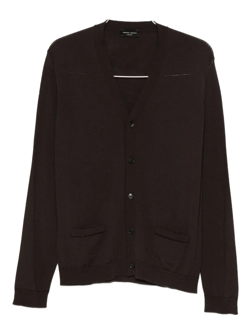 Кардиган с V-образным вырезом Roberto Collina, коричневый
Кардиган с V-образным вырезом Roberto Collina, коричневый