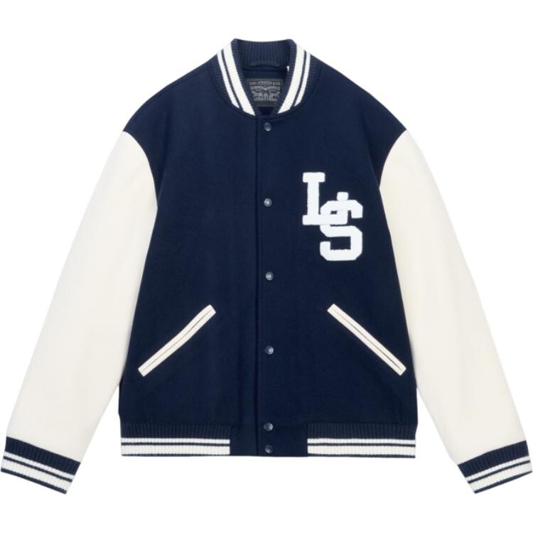 Бейсбольная куртка унисекс синий Levis
Бейсбольная куртка унисекс синий Levis