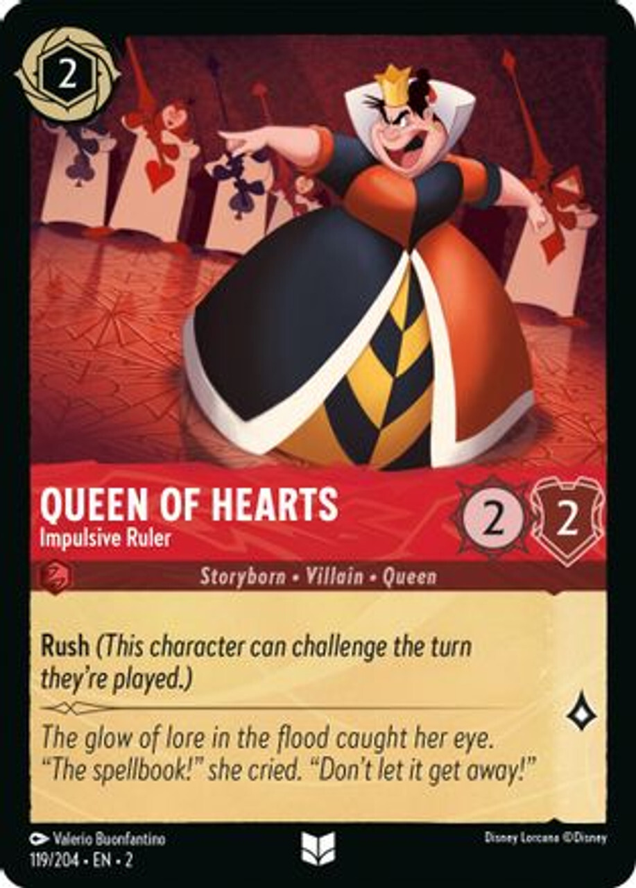 Карточная игра Queen of Hearts - Impulsive Ruler (119/204) - Rise of the Floodborn
Карточная игра Queen of Hearts - Impulsive Ruler (119/204) - Rise of the Floodborn