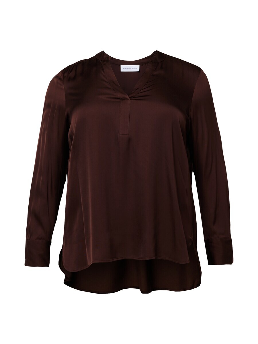 Блуза Selected, темно коричневый
Блуза Selected, темно коричневый