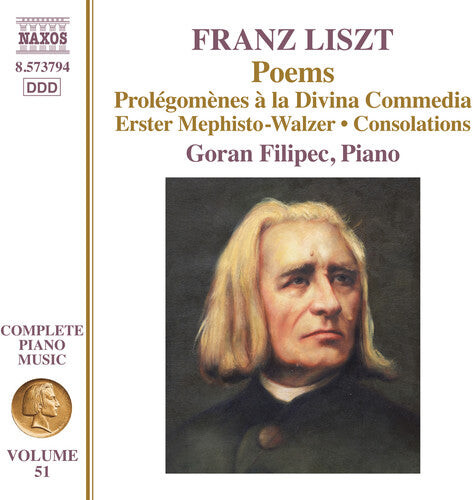 CD диск Liszt / Filipec: Complete Piano Music 51
CD диск Liszt / Filipec: Complete Piano Music 51