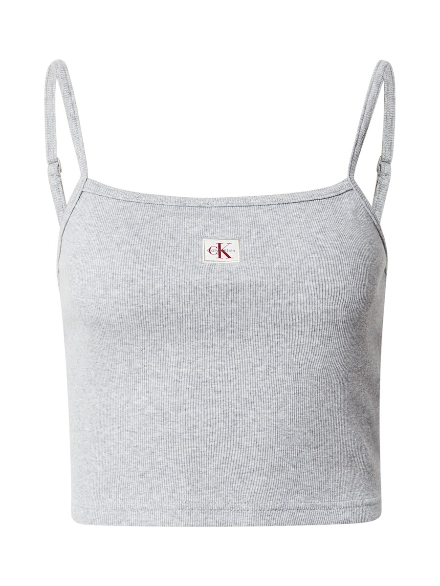 Топ Calvin Klein Jeans, пятнистый серый
Топ Calvin Klein Jeans, пятнистый серый