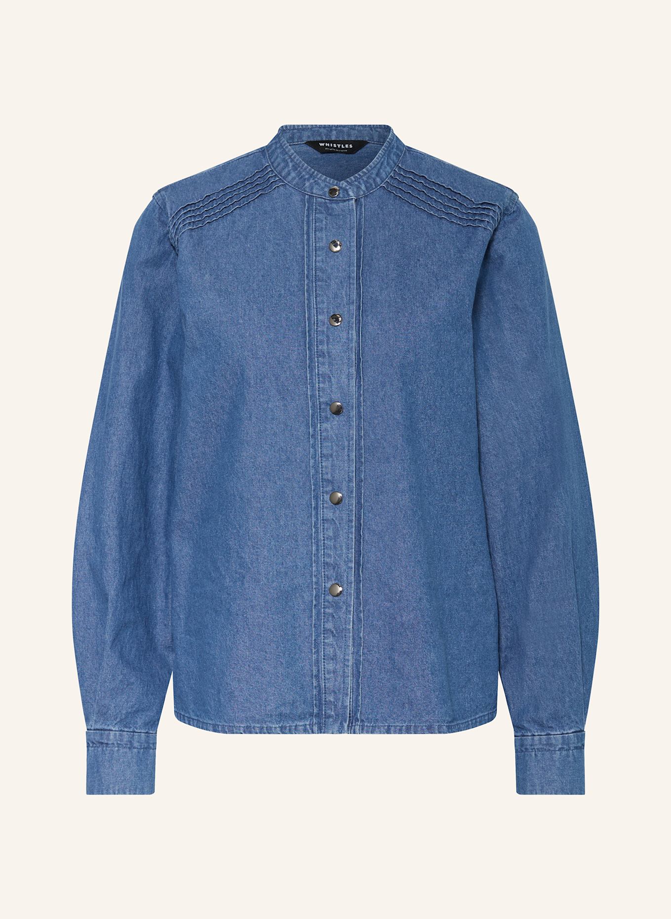 Джинсовая блузка Whistles, синий
Джинсовая блузка Whistles, синий