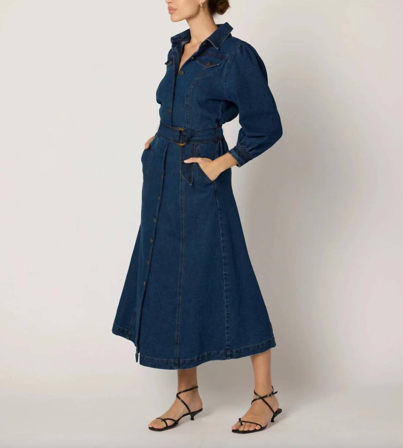 Платье миди Naya из денима Cleobella, Denim
Платье миди Naya из денима Cleobella, Denim