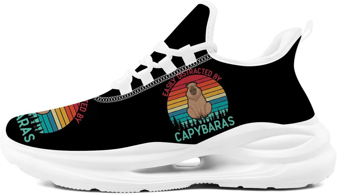 Кроссовки Капибара для женщин и мужчин, спортивные беговые, теннисные и прогулочные обувь Generic, черный
Кроссовки Капибара для женщин и мужчин, спортивные беговые, теннисные и прогулочные обувь Generic, черный