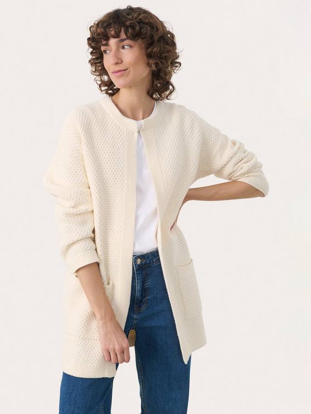 Кардиган ния с открытым воротом Part Two, White
Кардиган ния с открытым воротом Part Two, White