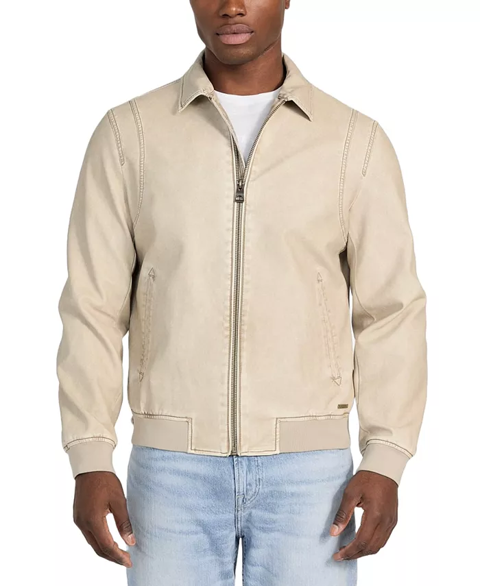 Мужская авиаторская куртка-бомбер свободного кроя из искусственной кожи Guess, загар/бежевый
Мужская авиаторская куртка-бомбер свободного кроя из искусственной кожи Guess, загар/бежевый