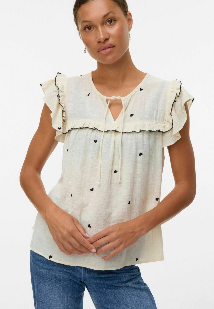 Блуза Vero Moda VMELINA , Birch/White
Блуза Vero Moda VMELINA , Birch/White