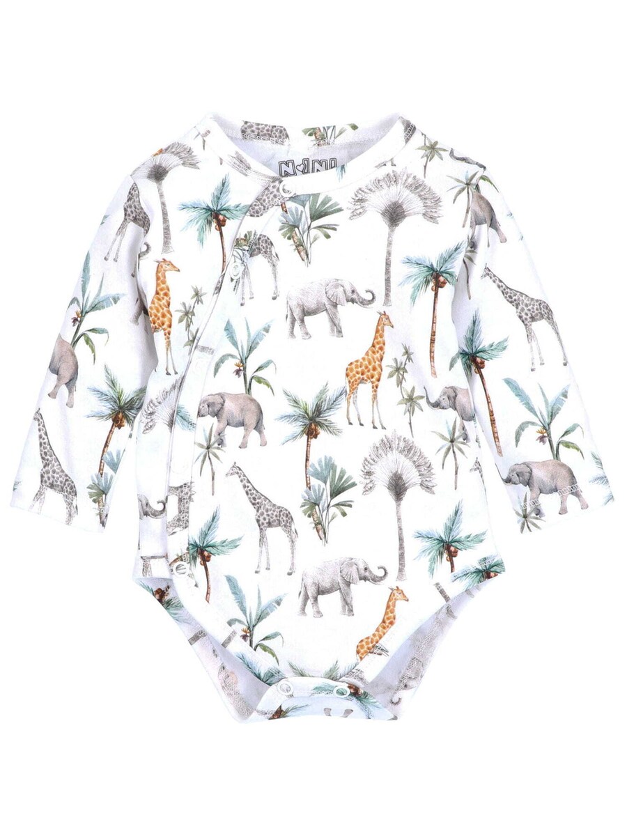 Комбинезон/боди NINI Safari, белый
Комбинезон/боди NINI Safari, белый