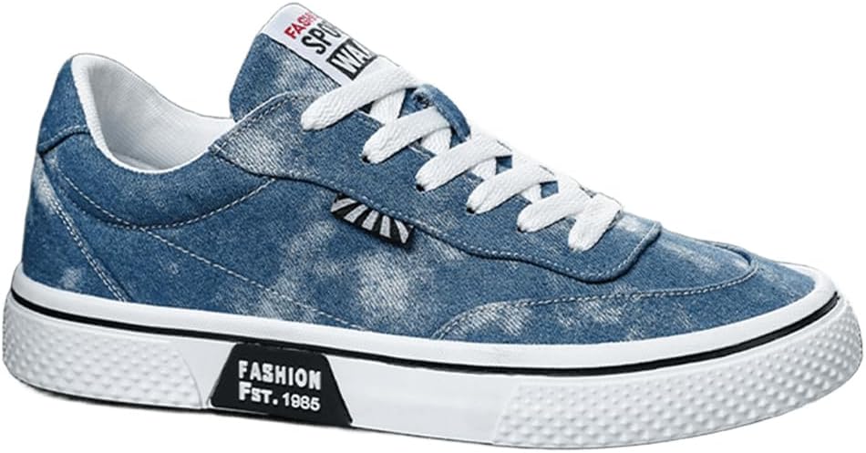 Мужские классические низкие кеды из ткани, модные повседневные кроссовки, скейтбордические лоферы на шнуровке, теннисные туфли Generic, синий
Мужские классические низкие кеды из ткани, модные повседневные кроссовки, скейтбордические лоферы на шнуровке, теннисные туфли Generic, синий