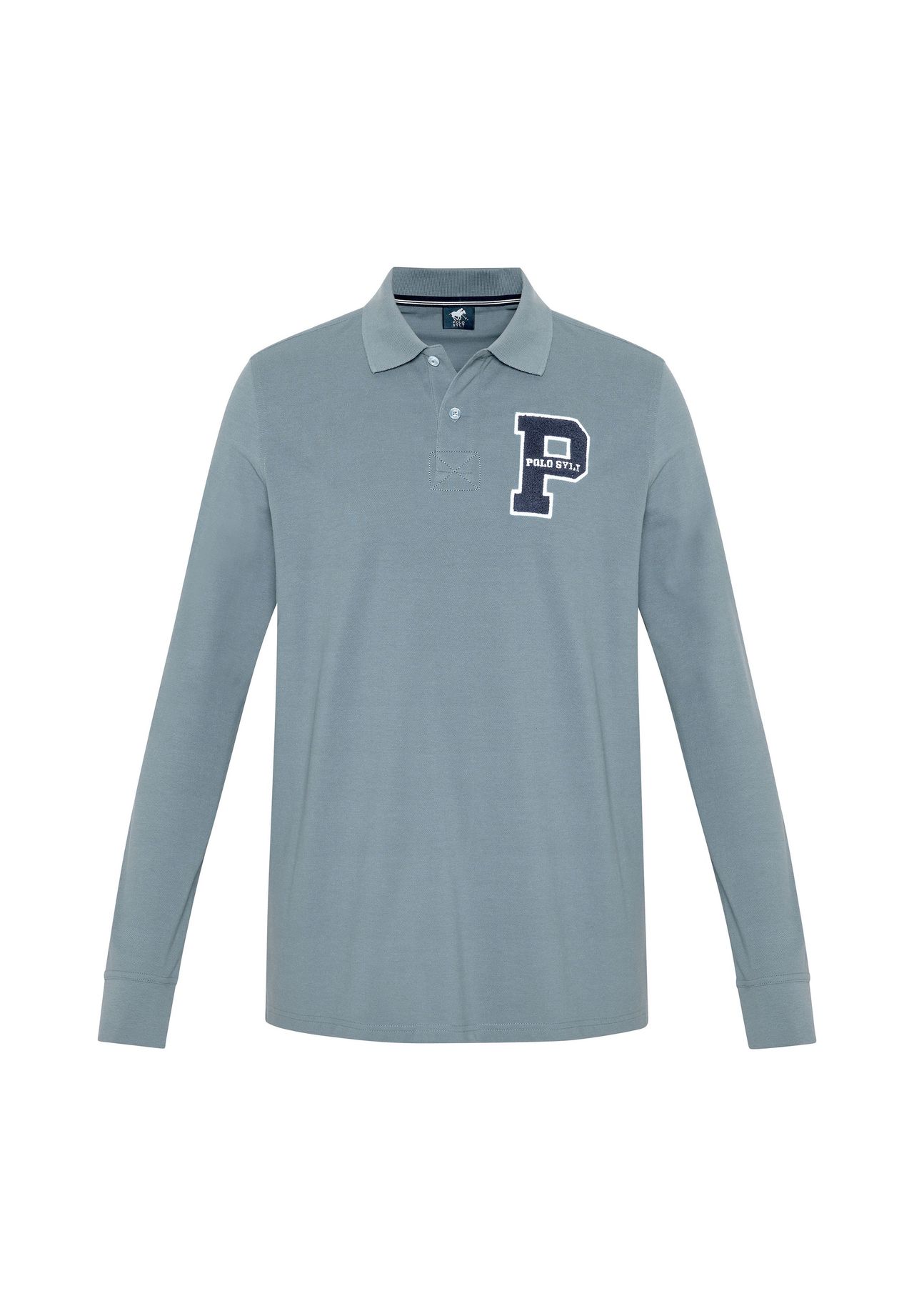 Поло с длинными рукавами и лейблом POLO SYLT, цвет 18-4215 Blue Mirage
Поло с длинными рукавами и лейблом POLO SYLT, цвет 18-4215 Blue Mirage