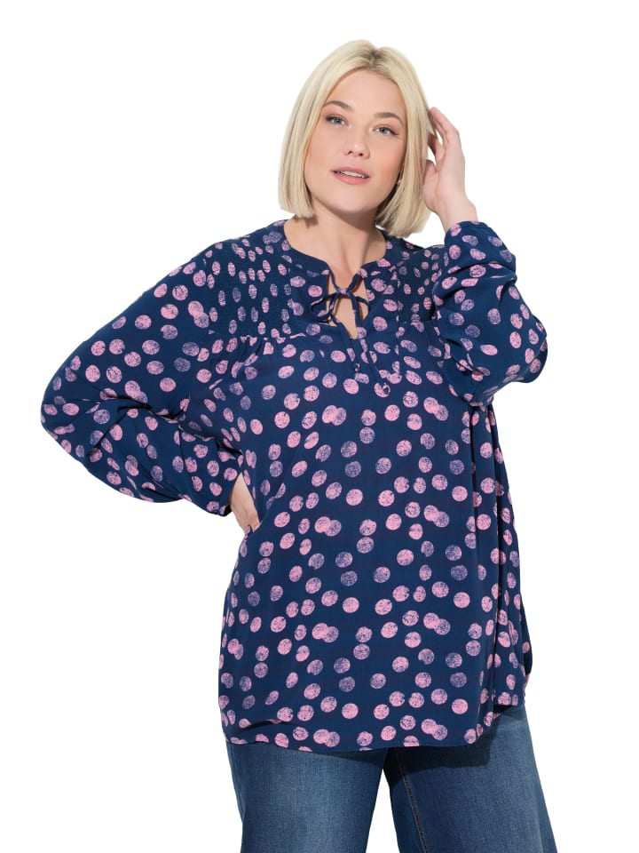 Ulla Popken Туника чернильно-синего цвета
Ulla Popken Туника чернильно-синего цвета