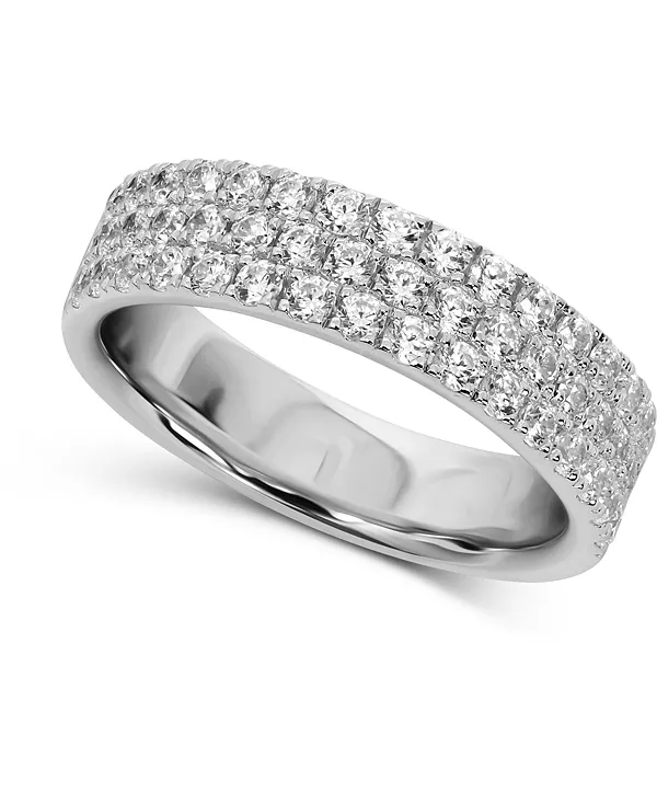 Кольцо с паве из кубических цирконий Arabella, silver
Кольцо с паве из кубических цирконий Arabella, silver