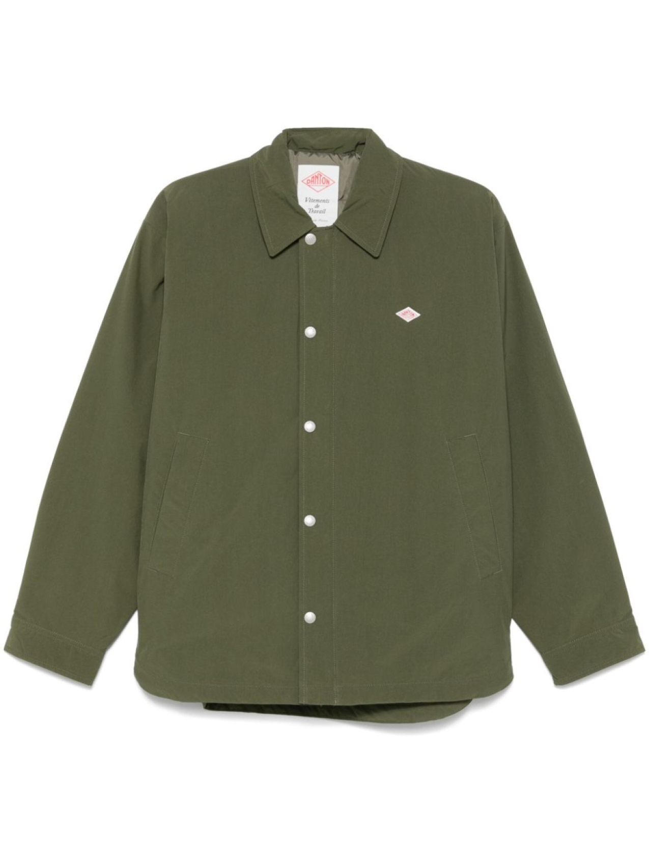 Danton куртка-рубашка с нашивкой-логотипом, зеленый
Danton куртка-рубашка с нашивкой-логотипом, зеленый