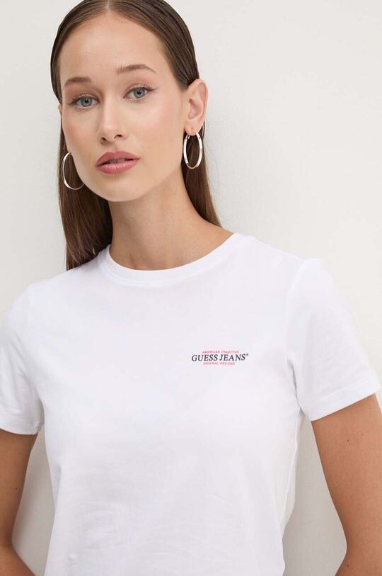 Футболка Guess Jeans, белый
Футболка Guess Jeans, белый