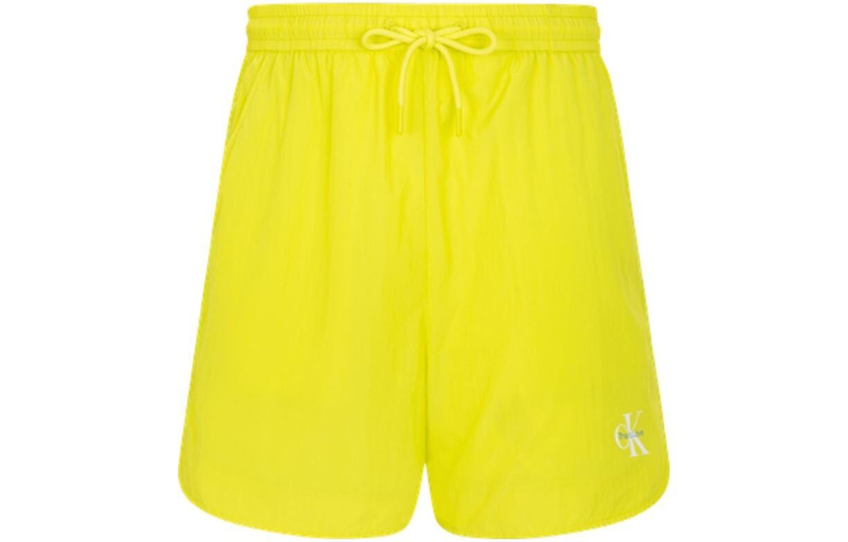 Повседневные шорты Rainbow Series унисекс неоново-зеленого цвета Calvin Klein, зеленый 
Повседневные шорты Rainbow Series унисекс неоново-зеленого цвета Calvin Klein, зеленый