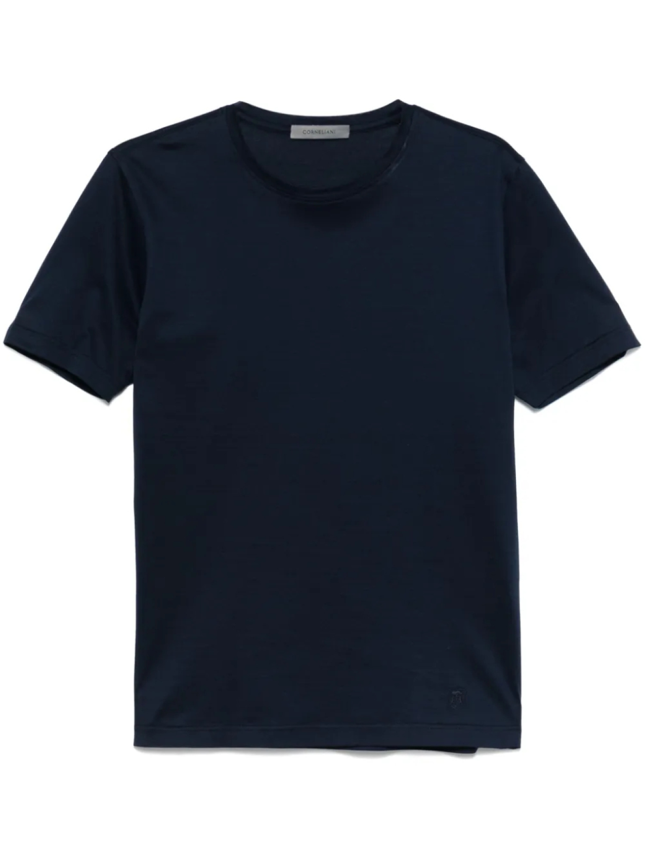 Футболка с вышитым логотипом Corneliani, синий
Футболка с вышитым логотипом Corneliani, синий