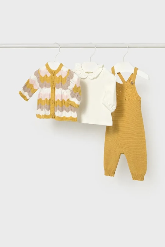 Комплект для новорожденного Mayoral Newborn, желтый
Комплект для новорожденного Mayoral Newborn, желтый