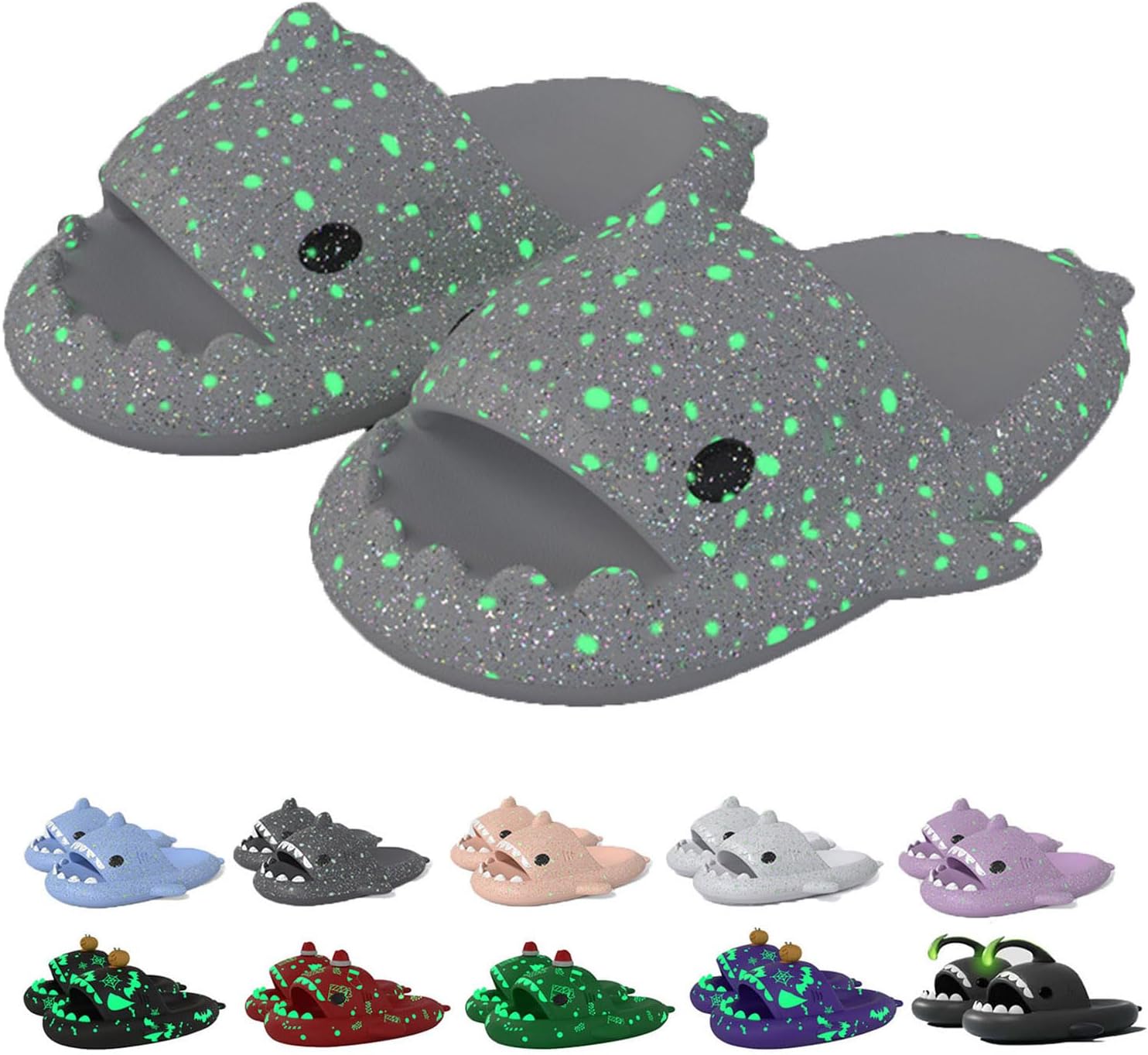 Шлепанцы Cloud Shark, шлепанцы Galaxy Shark, светящиеся в темноте, шлепанцы Galaxy Shark с блестками, шлепанцы Shark, нескользящие шлепанцы-подушки Shark для женщин и мужчин Spacebuyer
Шлепанцы Cloud Shark, шлепанцы Galaxy Shark, светящиеся в темноте, шлепанцы Galaxy Shark с блестками, шлепанцы Shark, нескользящие шлепанцы-подушки Shark для женщин и мужчин Spacebuyer