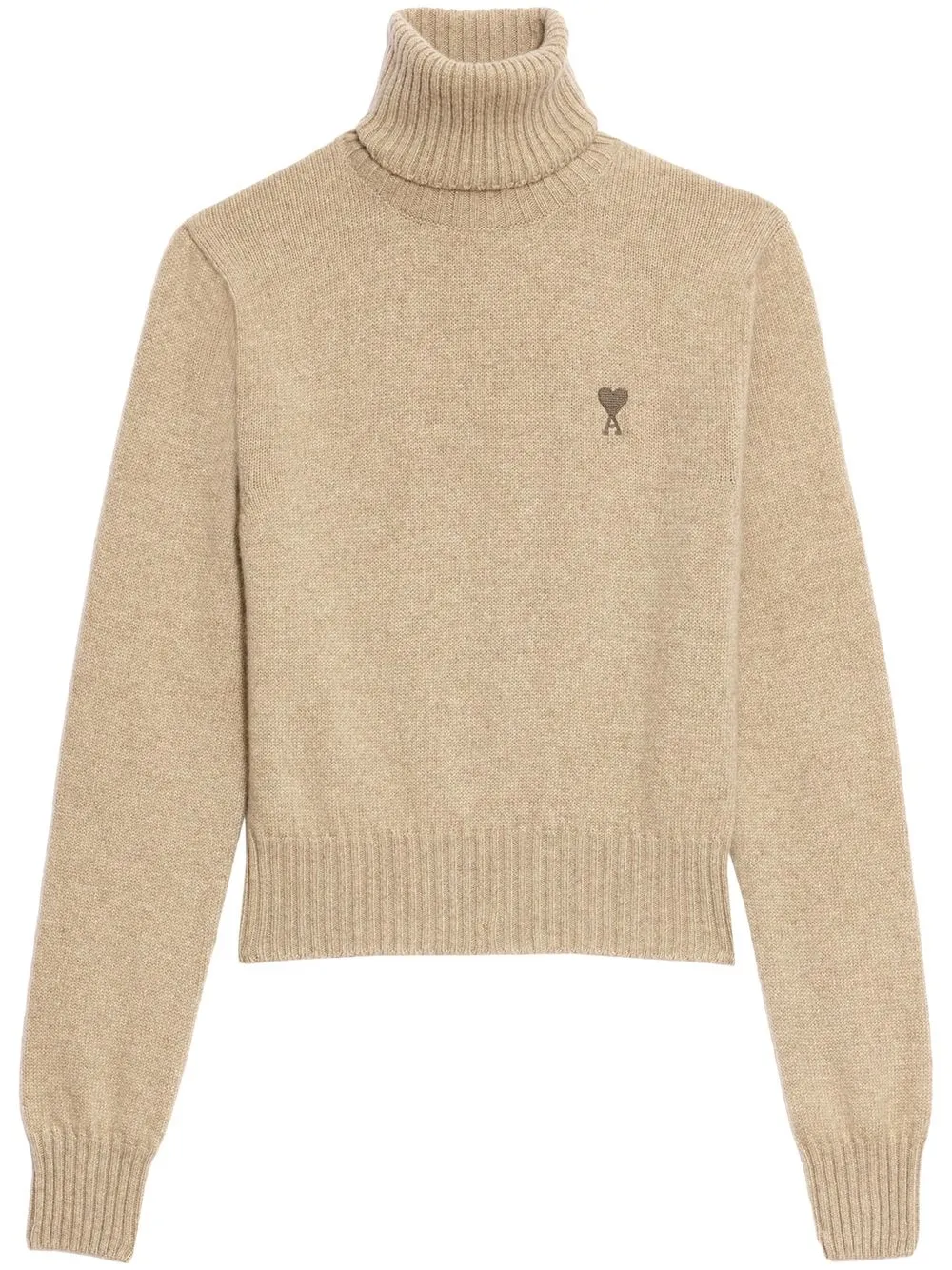 Джемпер с высоким воротником и монограммой Ami de Coeur AMI Paris, нейтральный
Джемпер с высоким воротником и монограммой Ami de Coeur AMI Paris, нейтральный