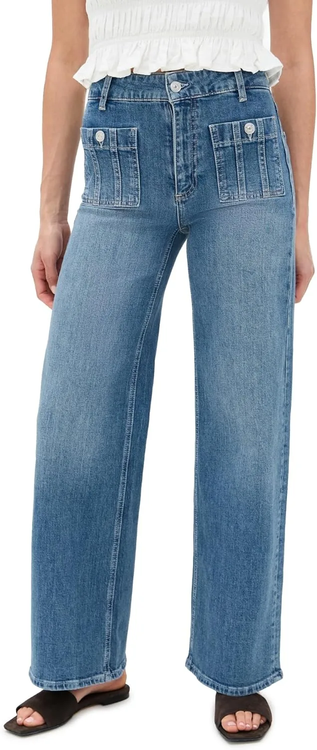 PAIGE Женские джинсы Anessa с карманами
PAIGE Женские джинсы Anessa с карманами