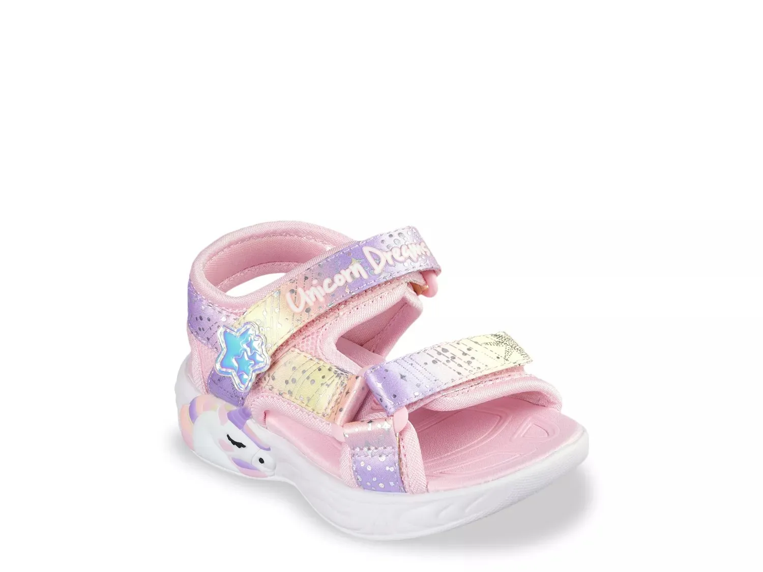 Сандалии со светящейся подсветкой Skechers S-Lights Unicorn Dreams Majestic Bliss — детские, разноцветные
Сандалии со светящейся подсветкой Skechers S-Lights Unicorn Dreams Majestic Bliss — детские, разноцветные