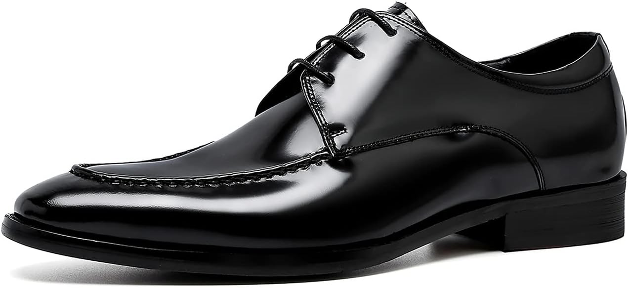 Мужские оксфорды Santimon из лакированной кожи с острым носком, дерби, формальные туфли для бизнеса, выпускного, свадьбы, модные, повседневные, удобные прогулочные обувь для мужчин, черный
Мужские оксфорды Santimon из лакированной кожи с острым носком, дерби, формальные туфли для бизнеса, выпускного, свадьбы, модные, повседневные, удобные прогулочные обувь для мужчин, черный