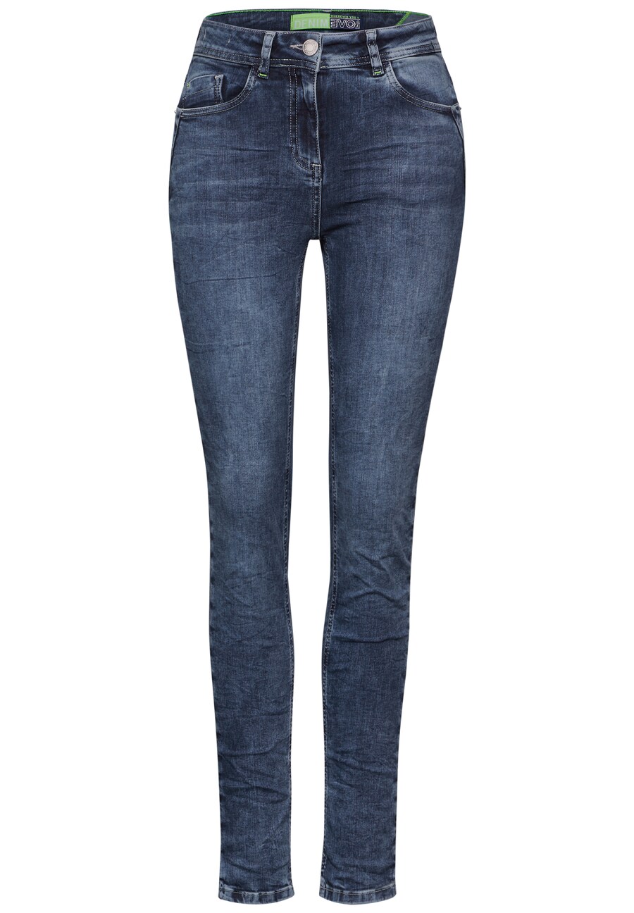 Джинсы CECIL Slim fit Jeans, синий 
Джинсы CECIL Slim fit Jeans, синий