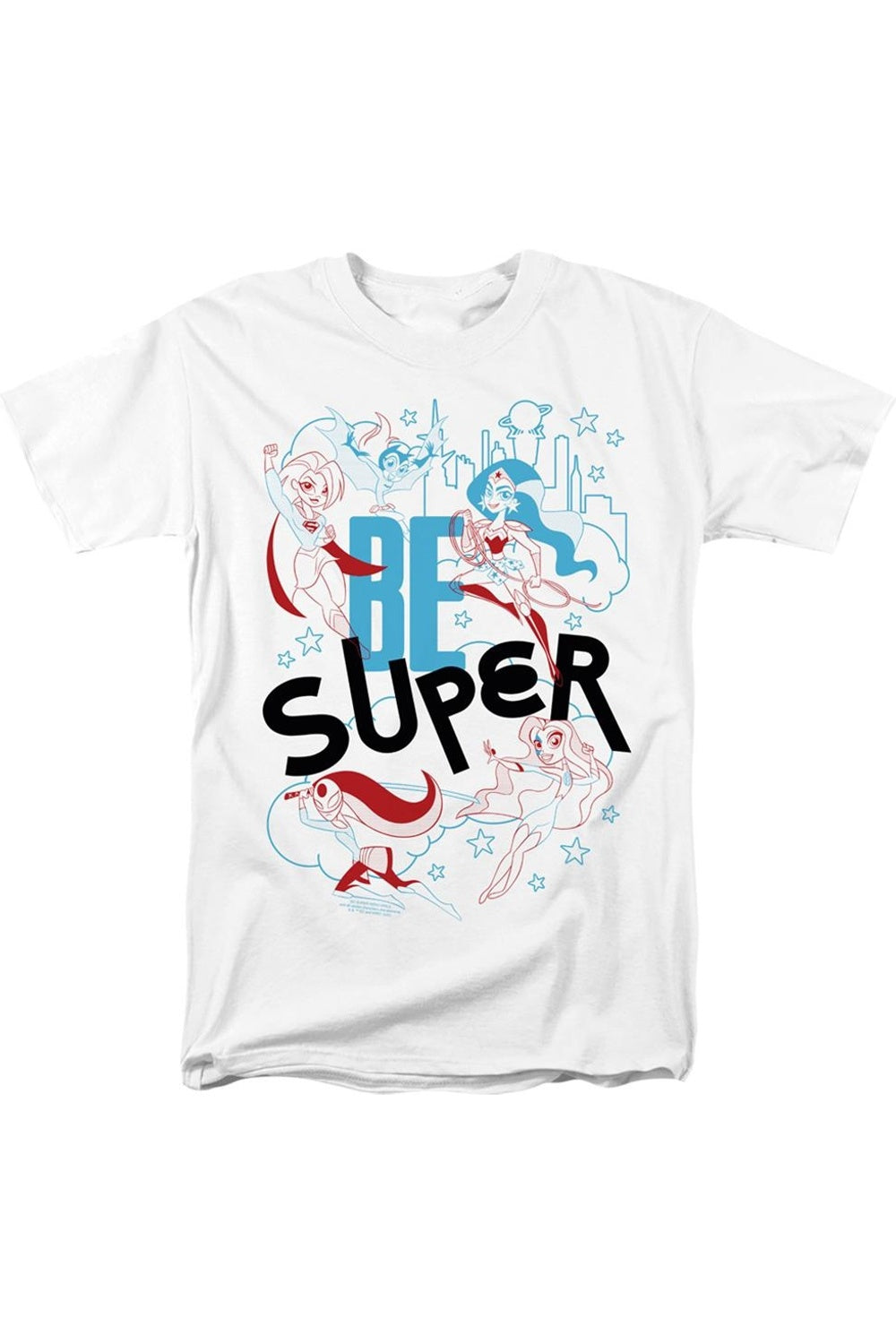 DC Comics Superhero Girls Be Super короткий рукав взрослая футболка / футболка Gildan, белый
DC Comics Superhero Girls Be Super короткий рукав взрослая футболка / футболка Gildan, белый