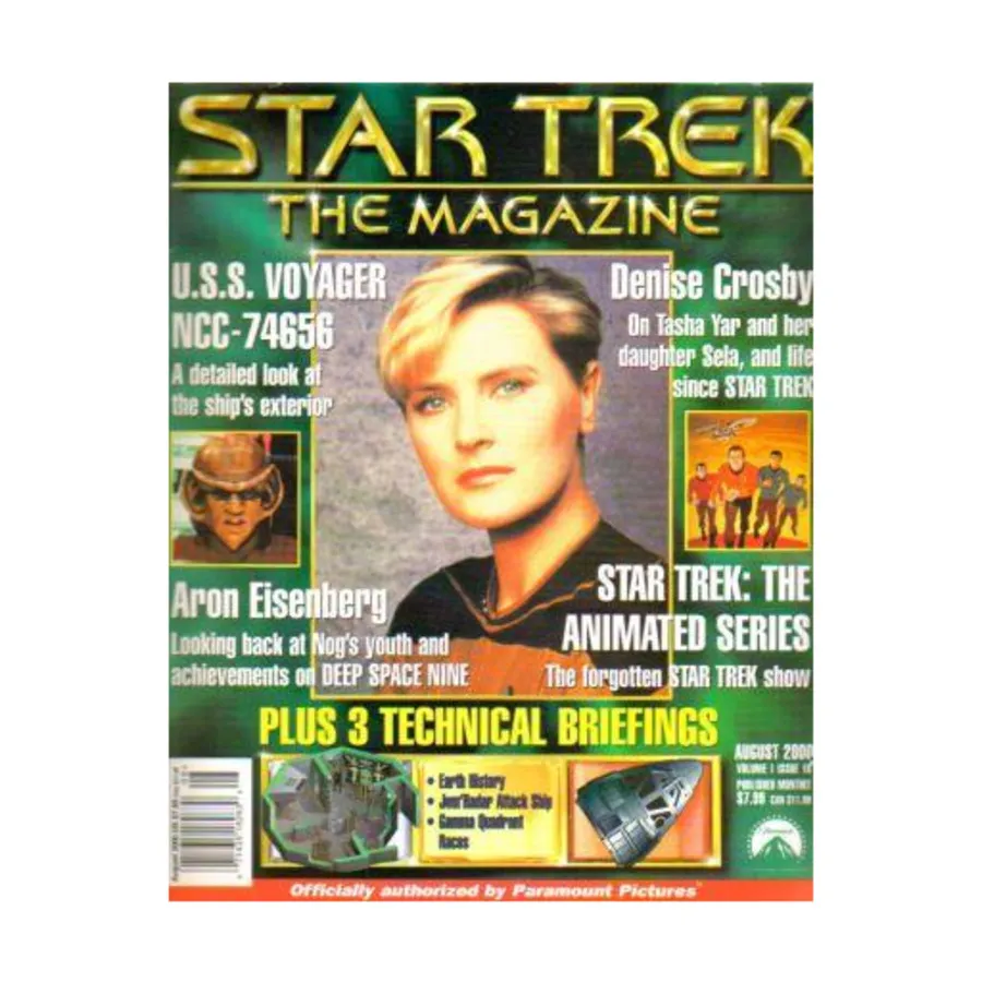Журнал Vol. 1, #16 "Denise Crosby, Star Trek - The Animated Series", Star Trek - The Magazine
Журнал Vol. 1, #16 "Denise Crosby, Star Trek - The Animated Series", Star Trek - The Magazine