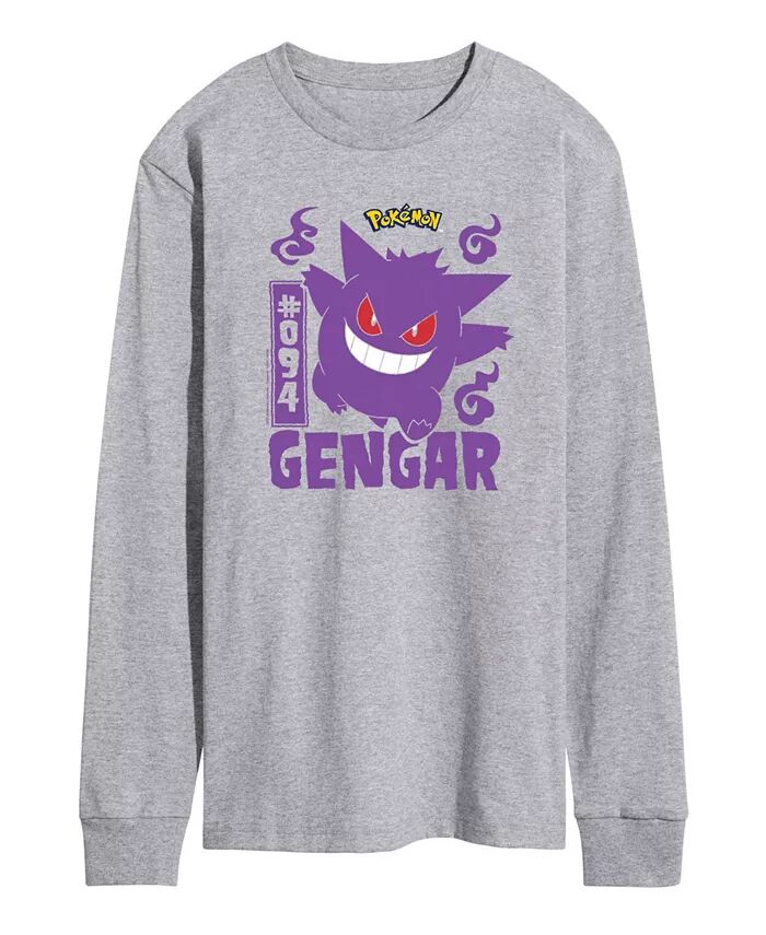 Футболка мужская Pokemon Gengar с длинным рукавом AIRWAVES, серый
Футболка мужская Pokemon Gengar с длинным рукавом AIRWAVES, серый