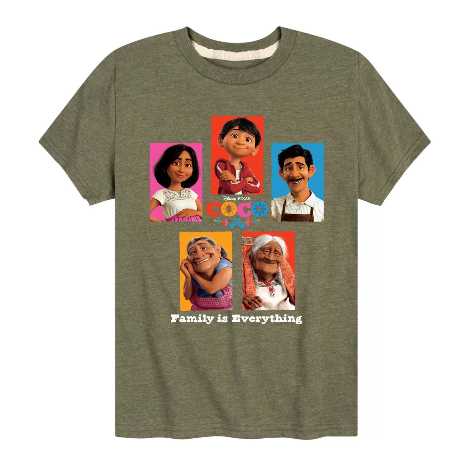 Футболка с рисунком Disney/Pixar Coco для мальчиков 8–20 лет «Семья – это все» Licensed Character, зеленый
Футболка с рисунком Disney/Pixar Coco для мальчиков 8–20 лет «Семья – это все» Licensed Character, зеленый