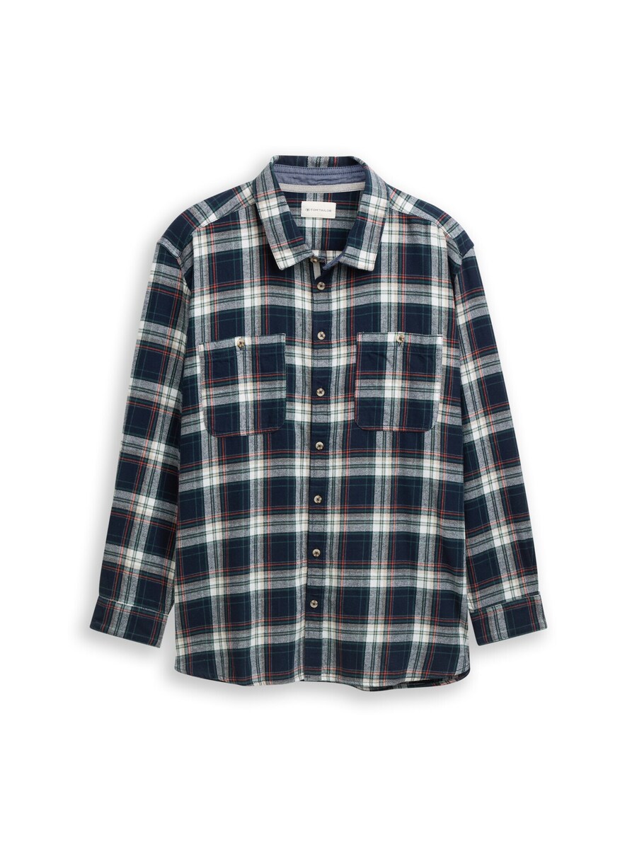 Рубашка на пуговицах Comfort fit TOM TAILOR Men +, темно-синий
Рубашка на пуговицах Comfort fit TOM TAILOR Men +, темно-синий